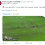 Galatasaray, o anları "Türkiye ayakta" notuyla paylaştı