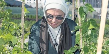 Emine Erdoğan, Milli Botanik Bahçesi’ni ziyaret etti