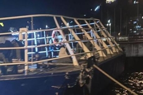 Mudanya'da İDO deniz otobüsü iskeleye çarptı