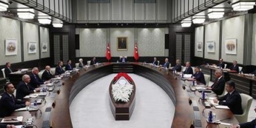 Erdoğan başkanlığındaki kabine toplantısı sona erdi
