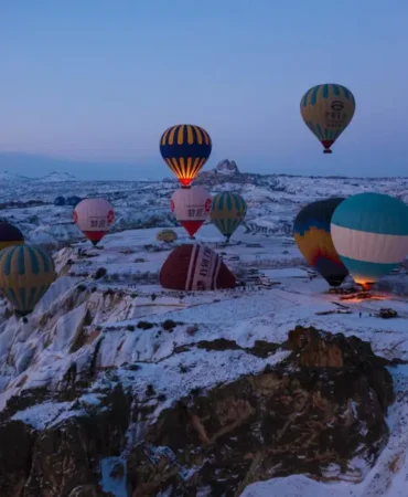 Lonely Planet seçti: Avrupa'da kışın en iyi adresi Kapadokya