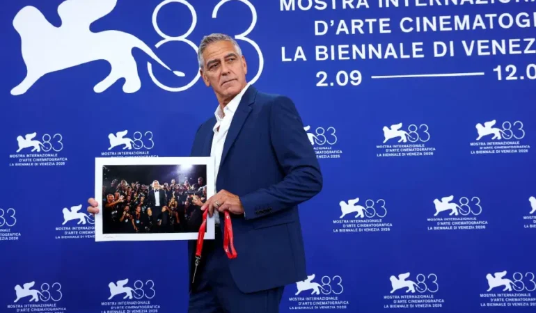 George Clooney, Venedik'te Trump yönetimini eleştirdi. "Ülkeyi liyakatsizler yönetiyor"