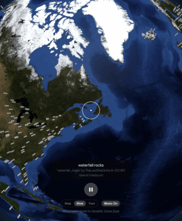 Explore the globe in field recordings