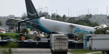 An Amazon cargo plane crashed at Miami International Airport