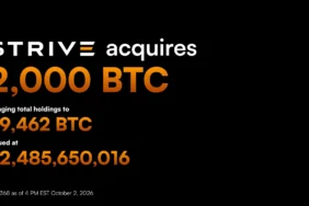 Strive Bitcoin Biriktirmeye Devam Ediyor: Altı Haftada Yaklaşık 660 Milyon Dolarlık Alım!
